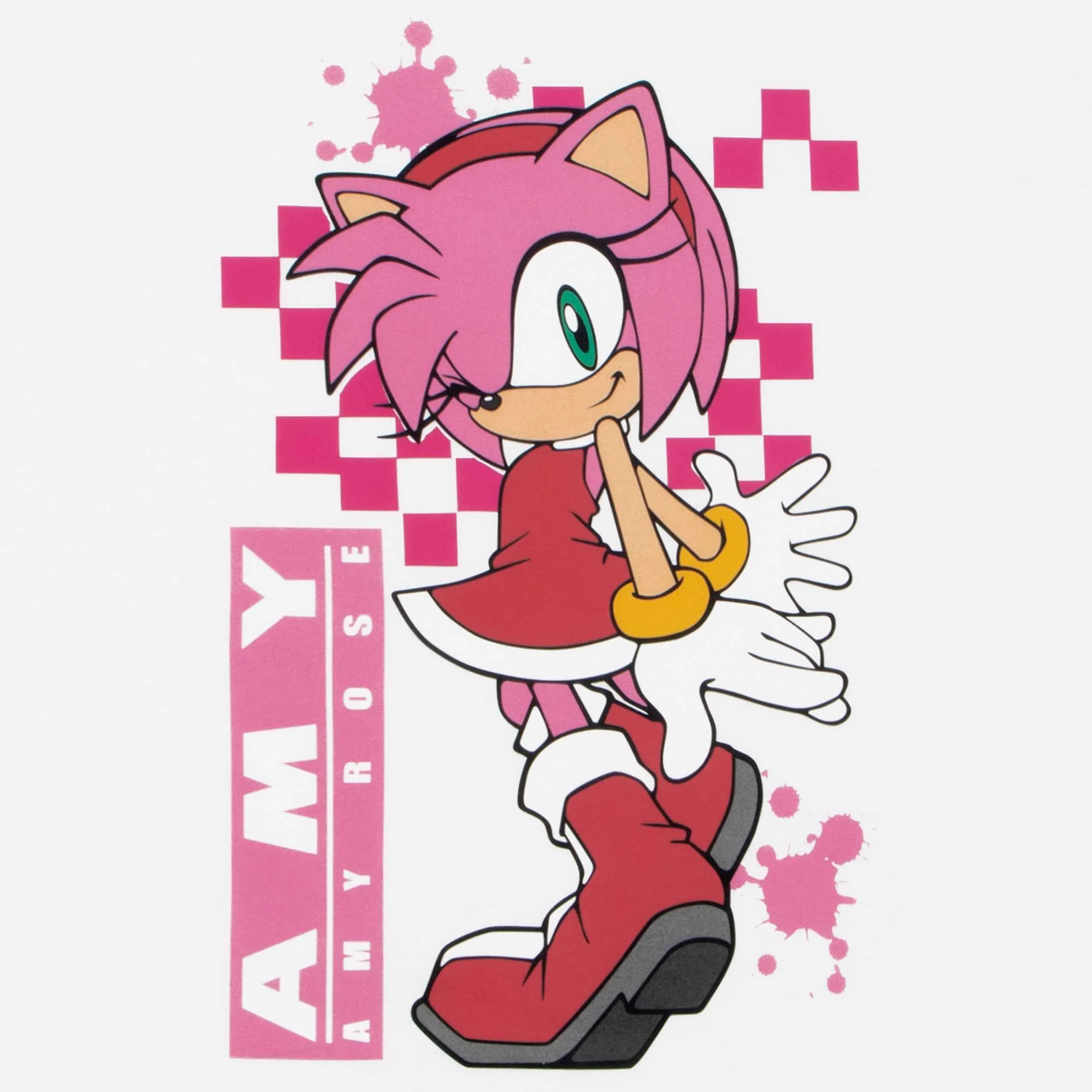 Sonic Short Pyjamas - Amy Rose - Image 2