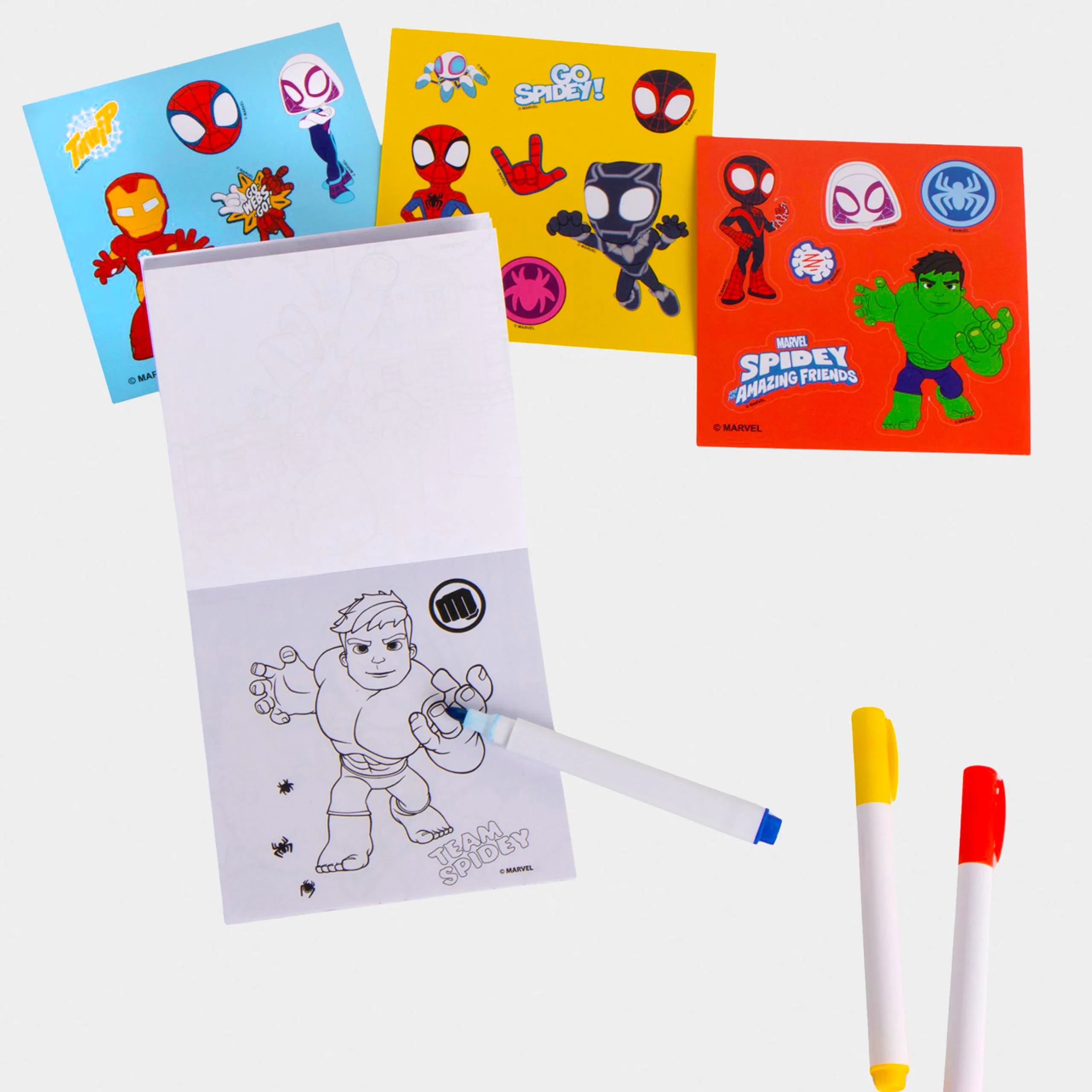 Spidey And His Amazing Friends Colour In Backpack Set - Image 3
