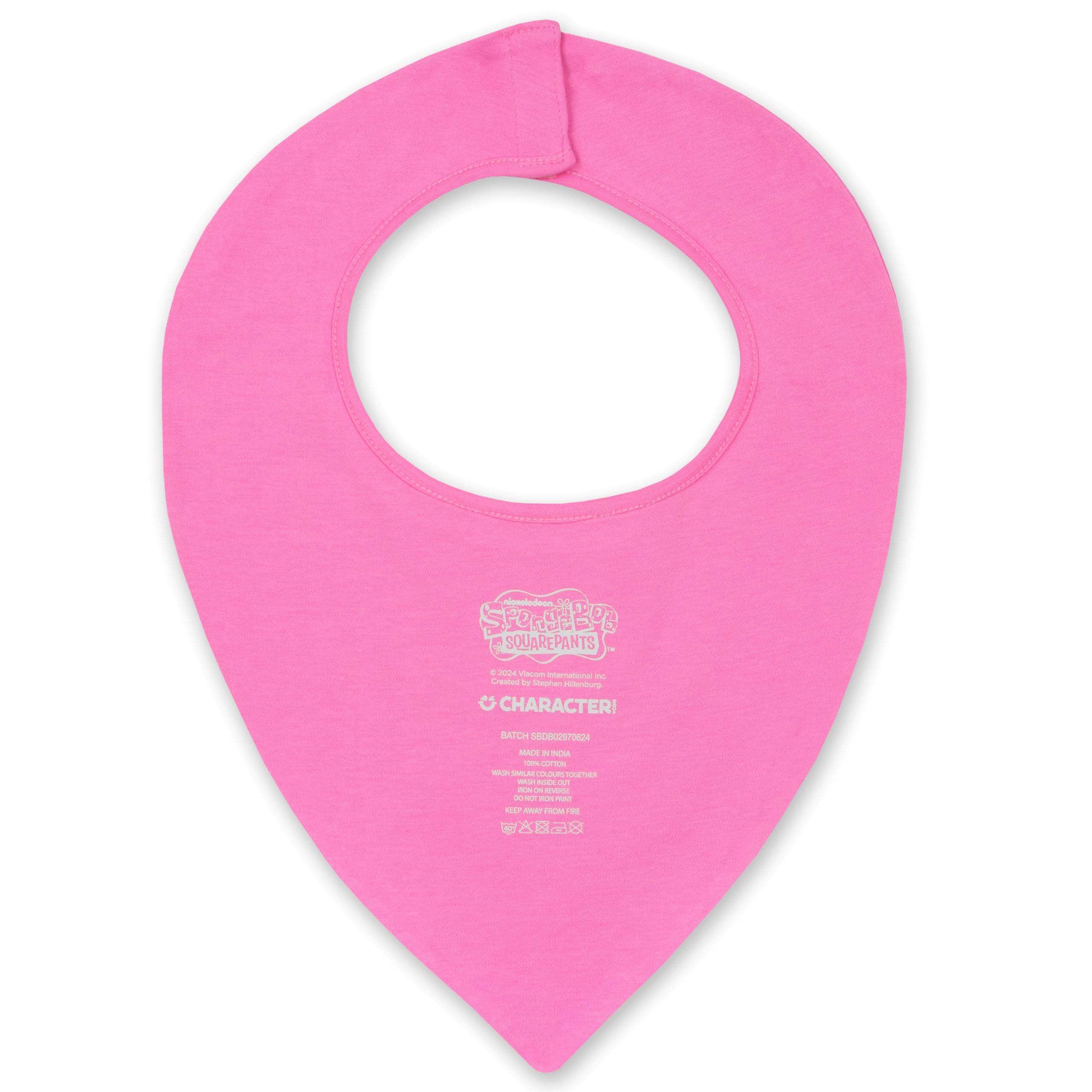 SpongeBob SquarePants Adaptive Dribble Bib - Pink - Image 6