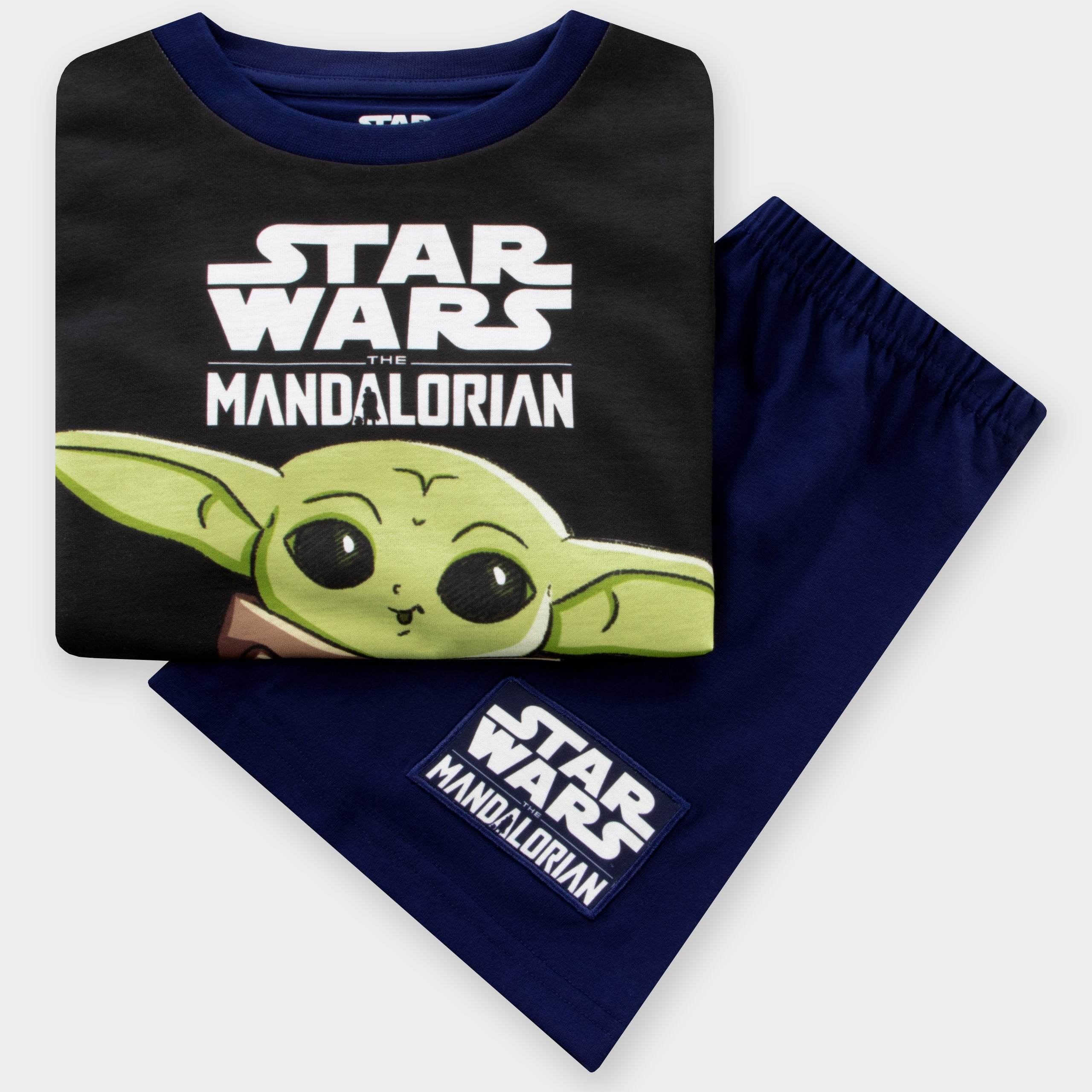 Star Wars The Mandalorian Grogu 'Always Hungry' Short Pyjamas - Image 12