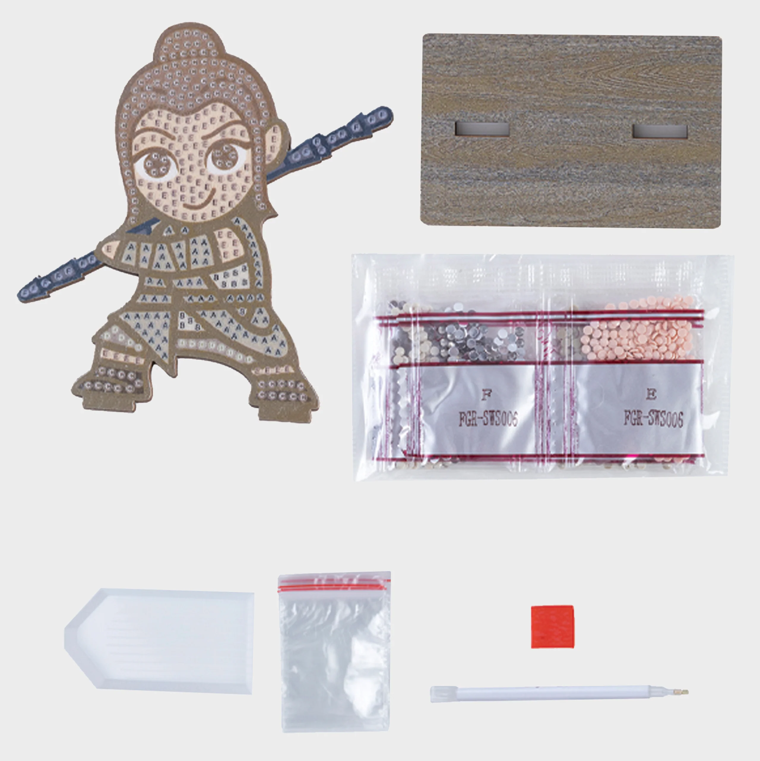 Star Wars Rey Crystal Art Buddy - Image 7