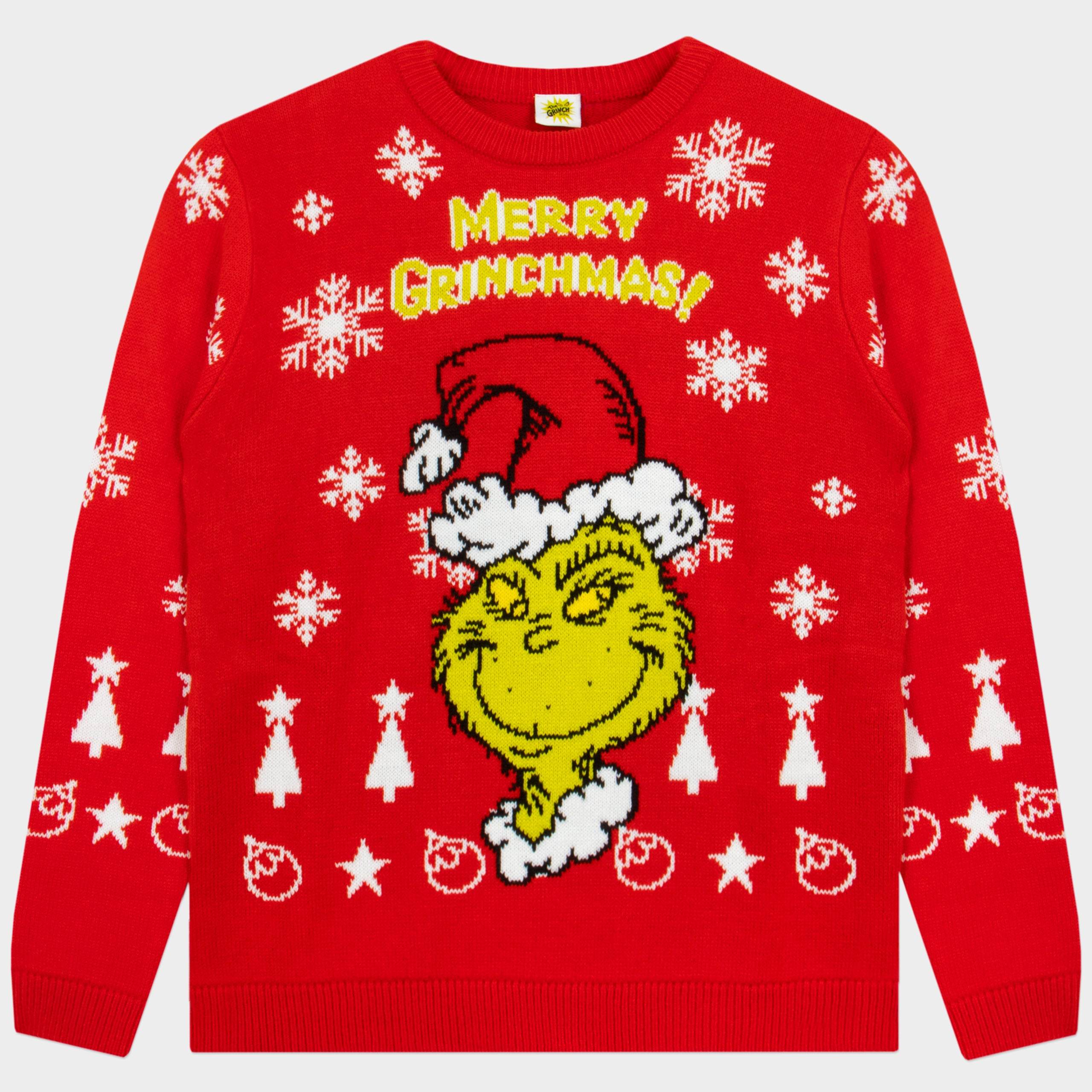 The Grinch Mens Christmas Jumper - Image 4