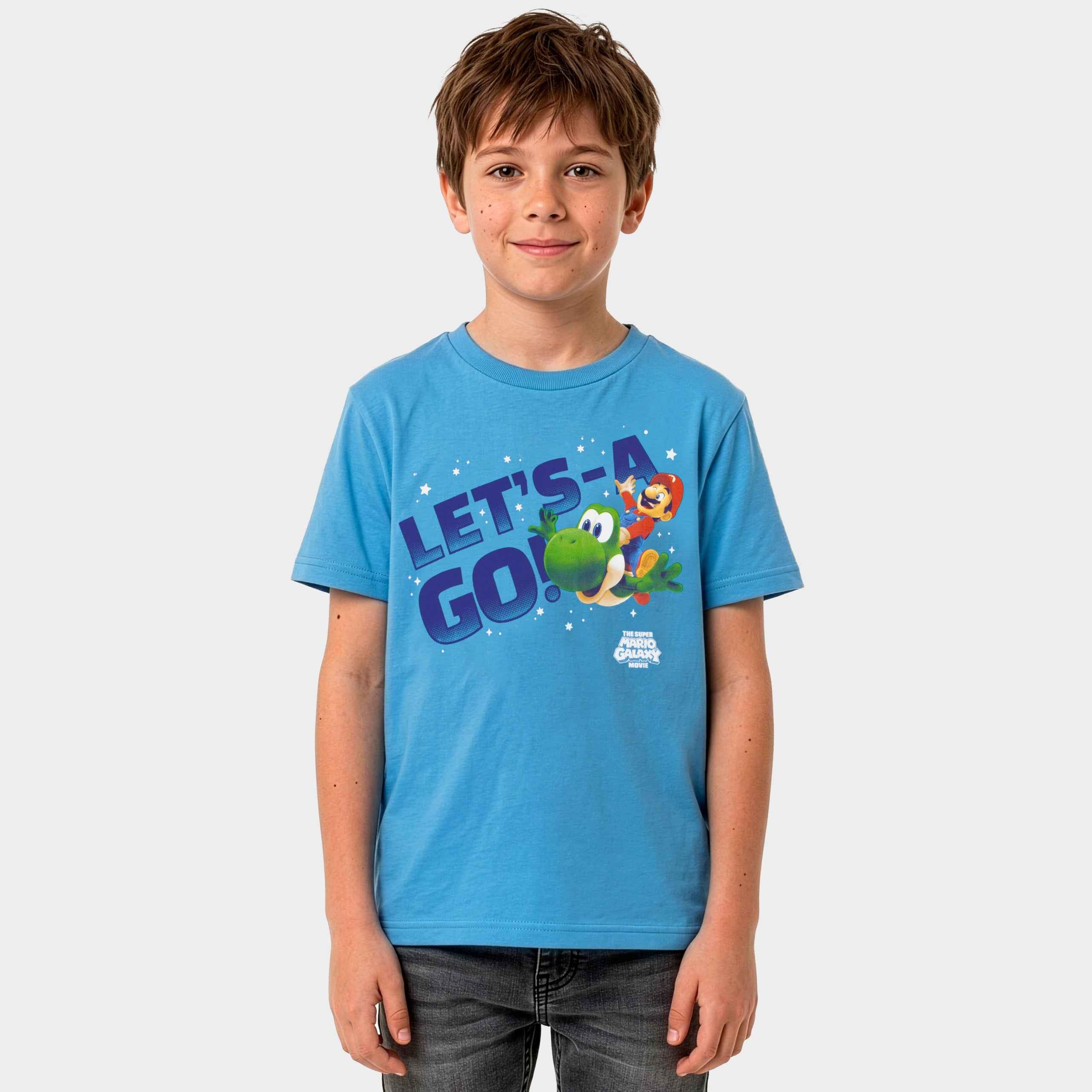 The Super Mario Galaxy Movie T-Shirt - Let's-A Go! - Image 4