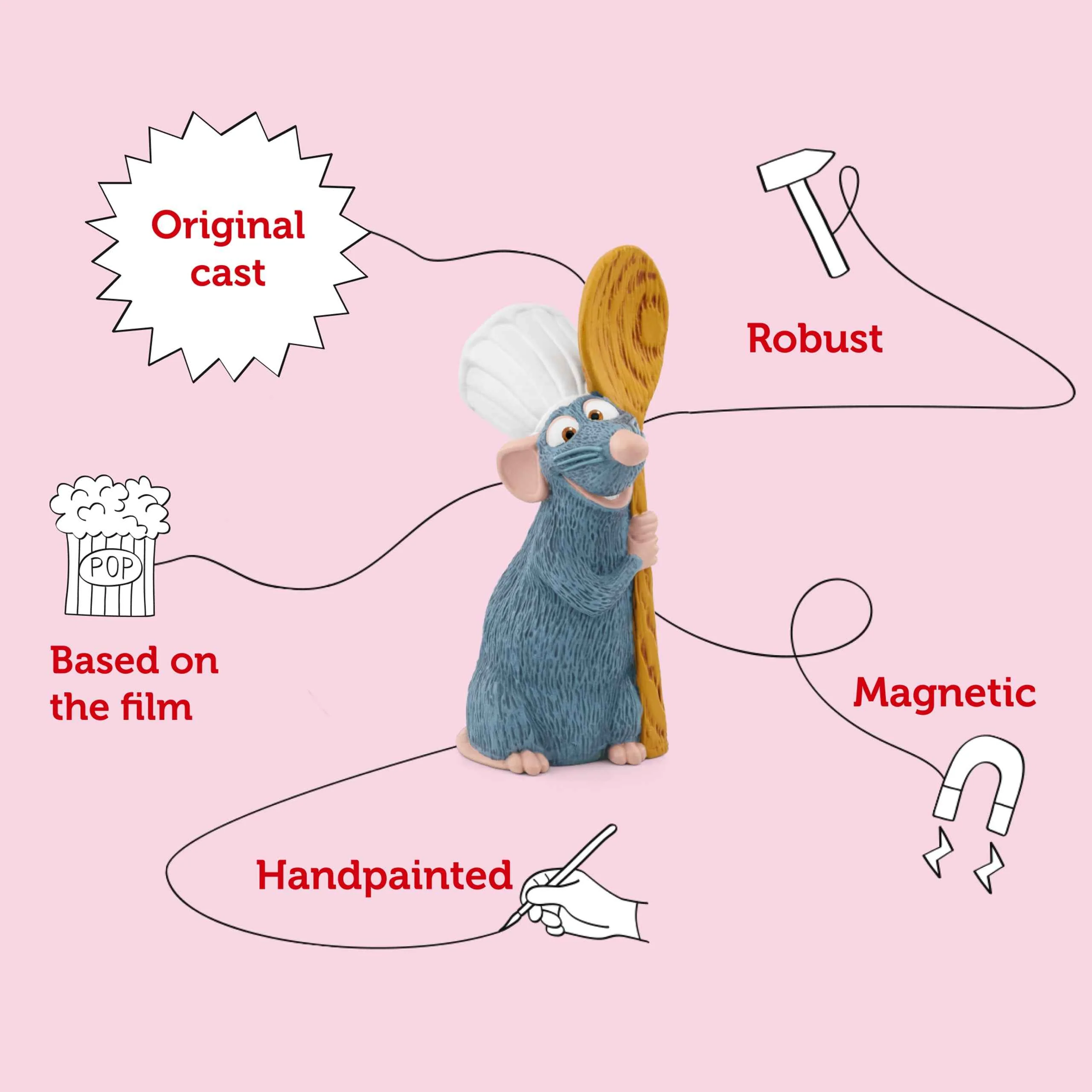 Tonies Disney Pixar Ratatouille Remy Audio Figure - Image 4