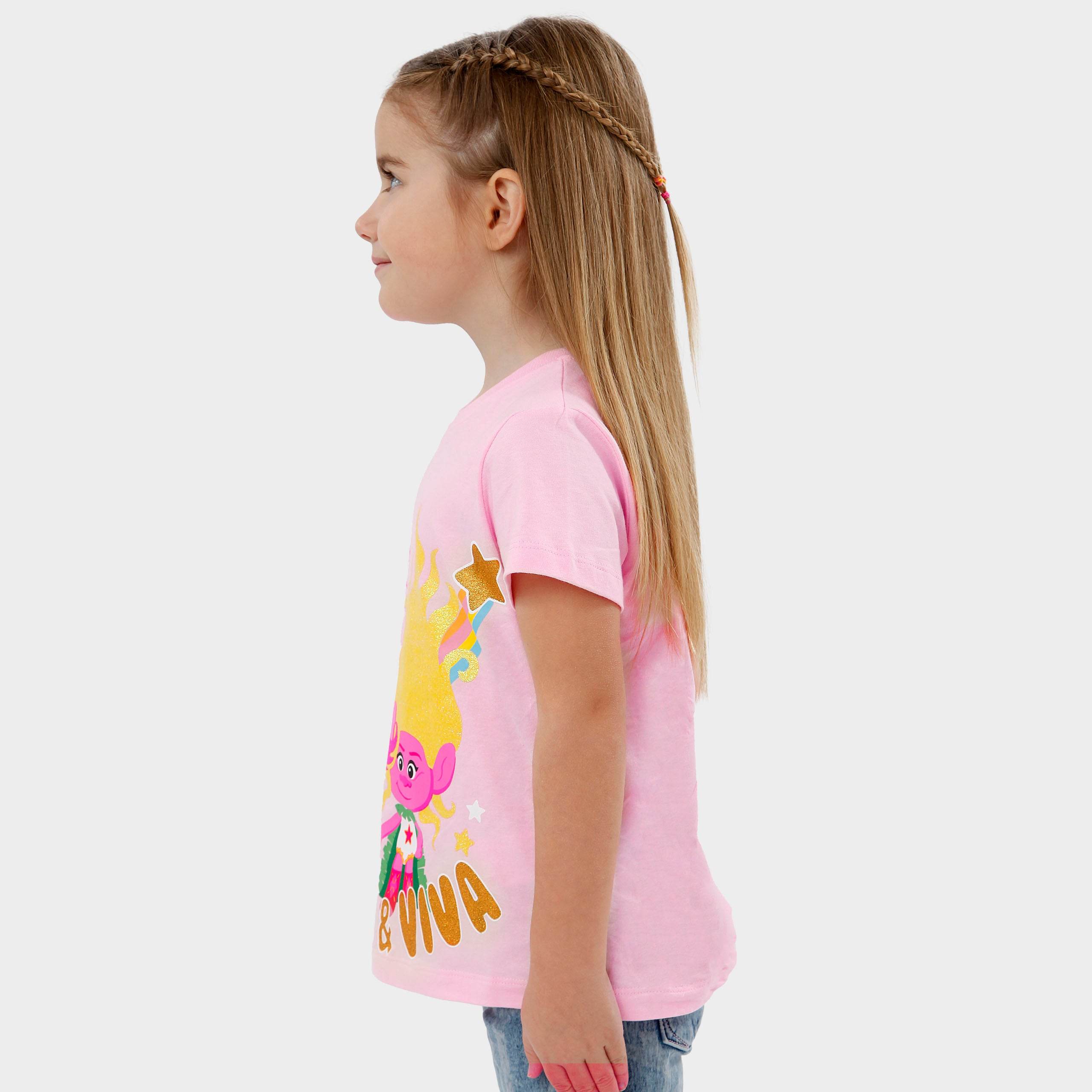 Trolls T-Shirt - Poppy and Viva - Image 2