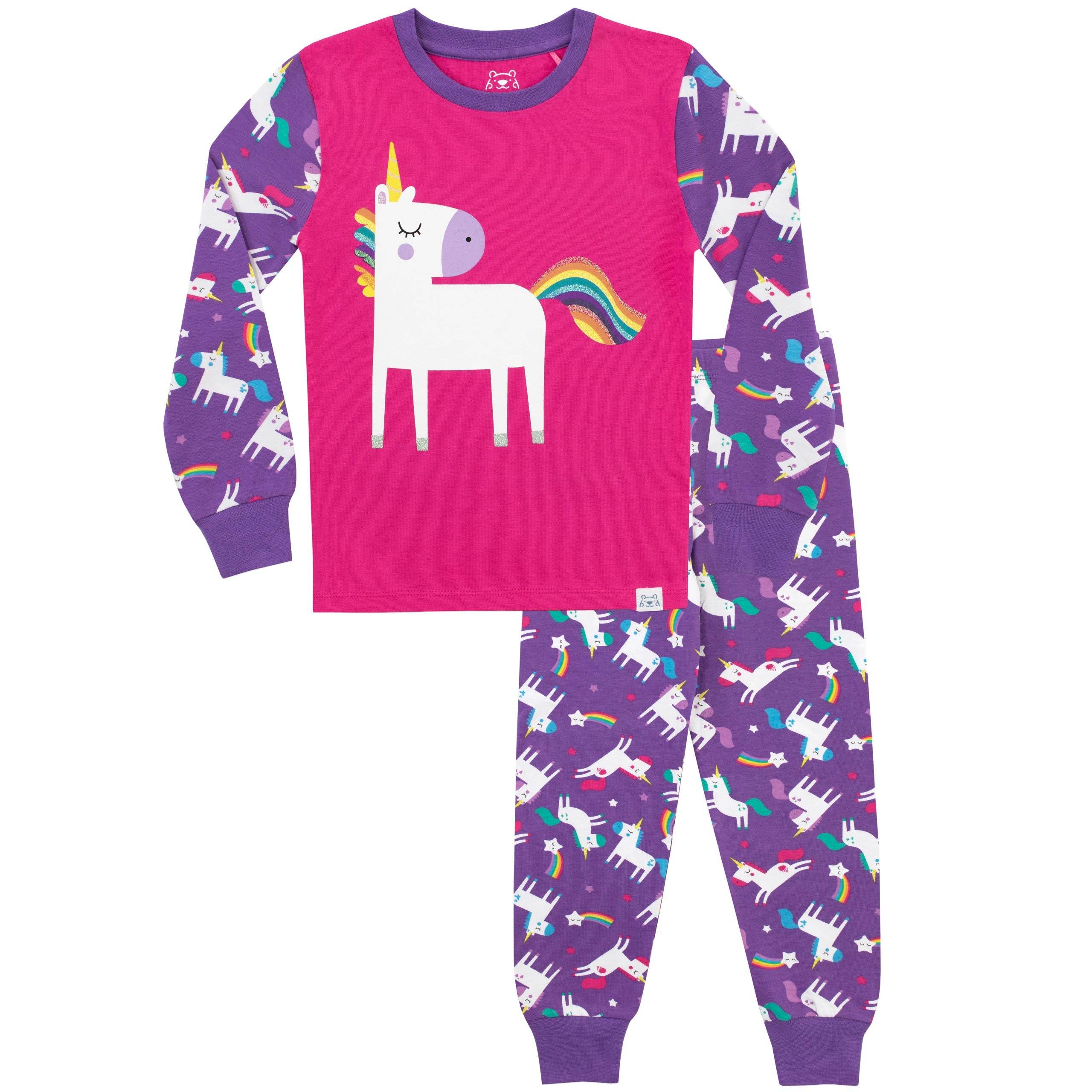 Harry Bear Unicorn Pyjamas - Snuggle Fit - Image 2
