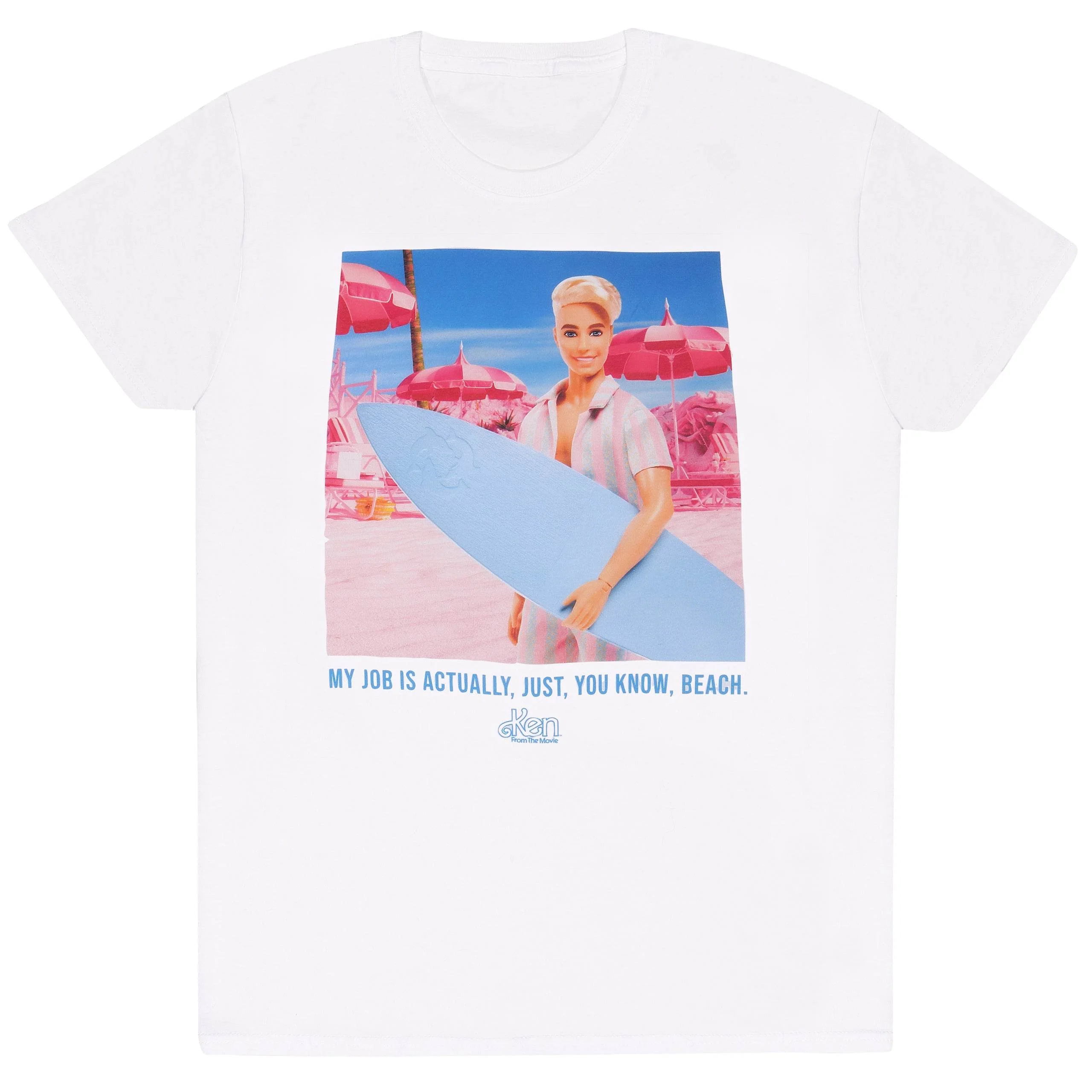 Womens Barbie Ken T-Shirt - Image 3