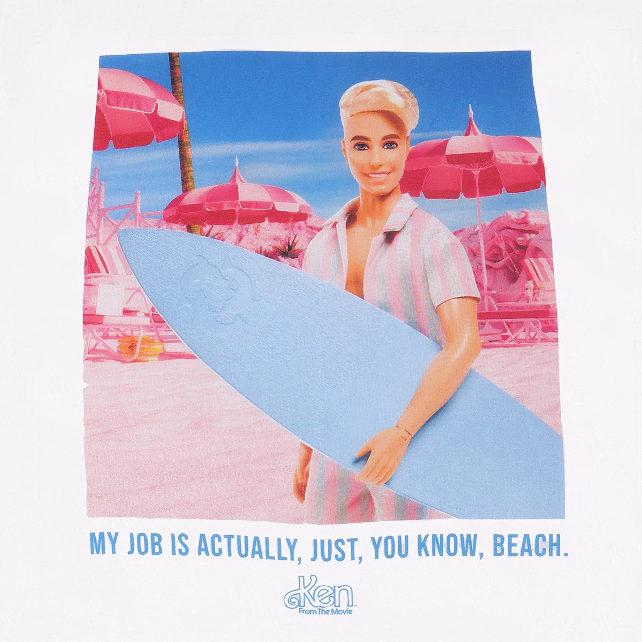 Womens Barbie Ken T-Shirt - Image 4