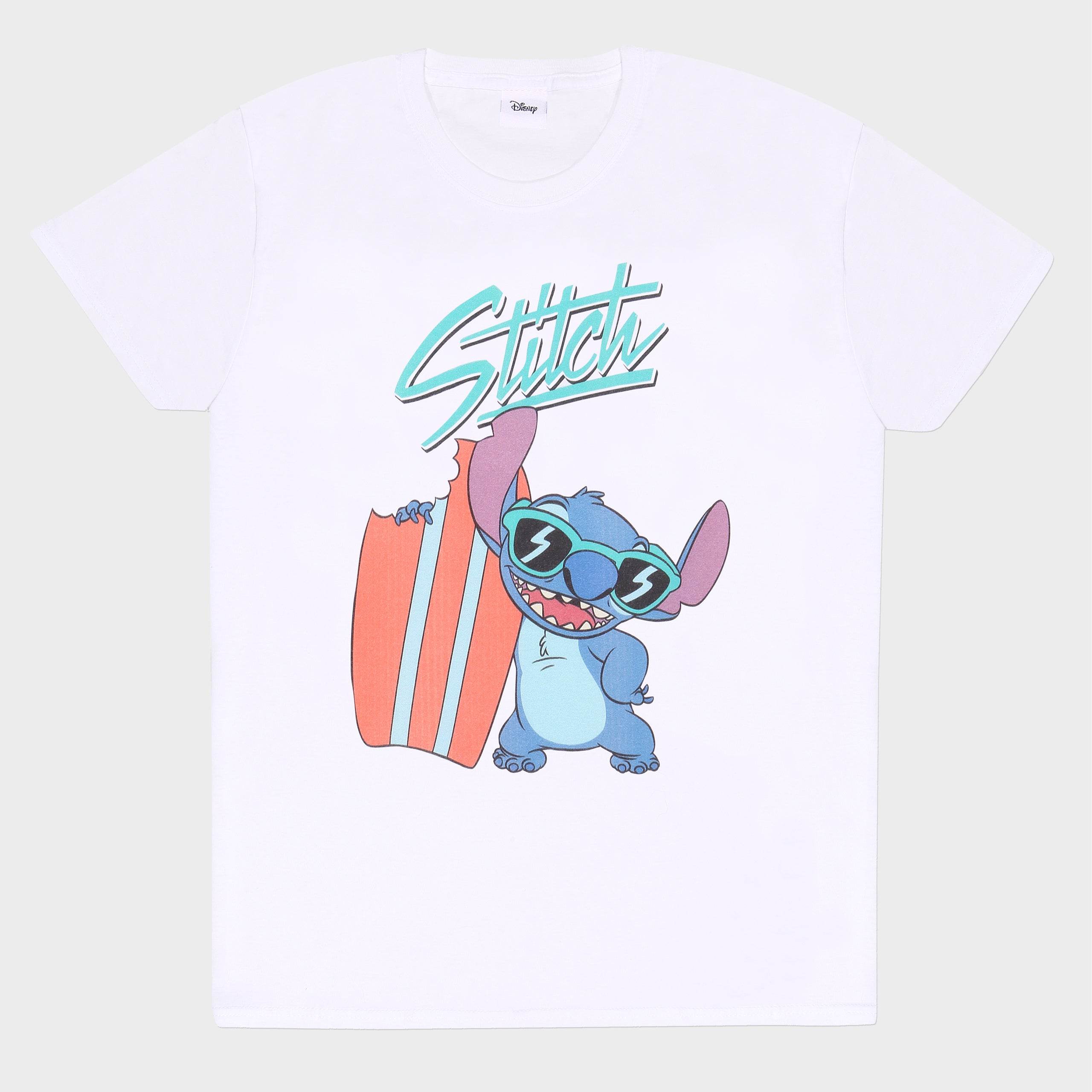 Womens Lilo & Stitch Surf T-Shirt - Image 2