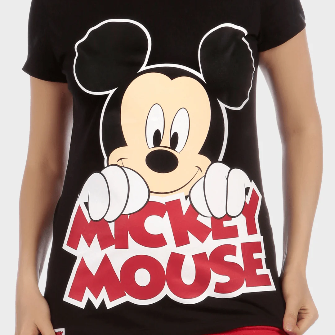 Womens Mickey Mouse Pyjama Set - Image 2