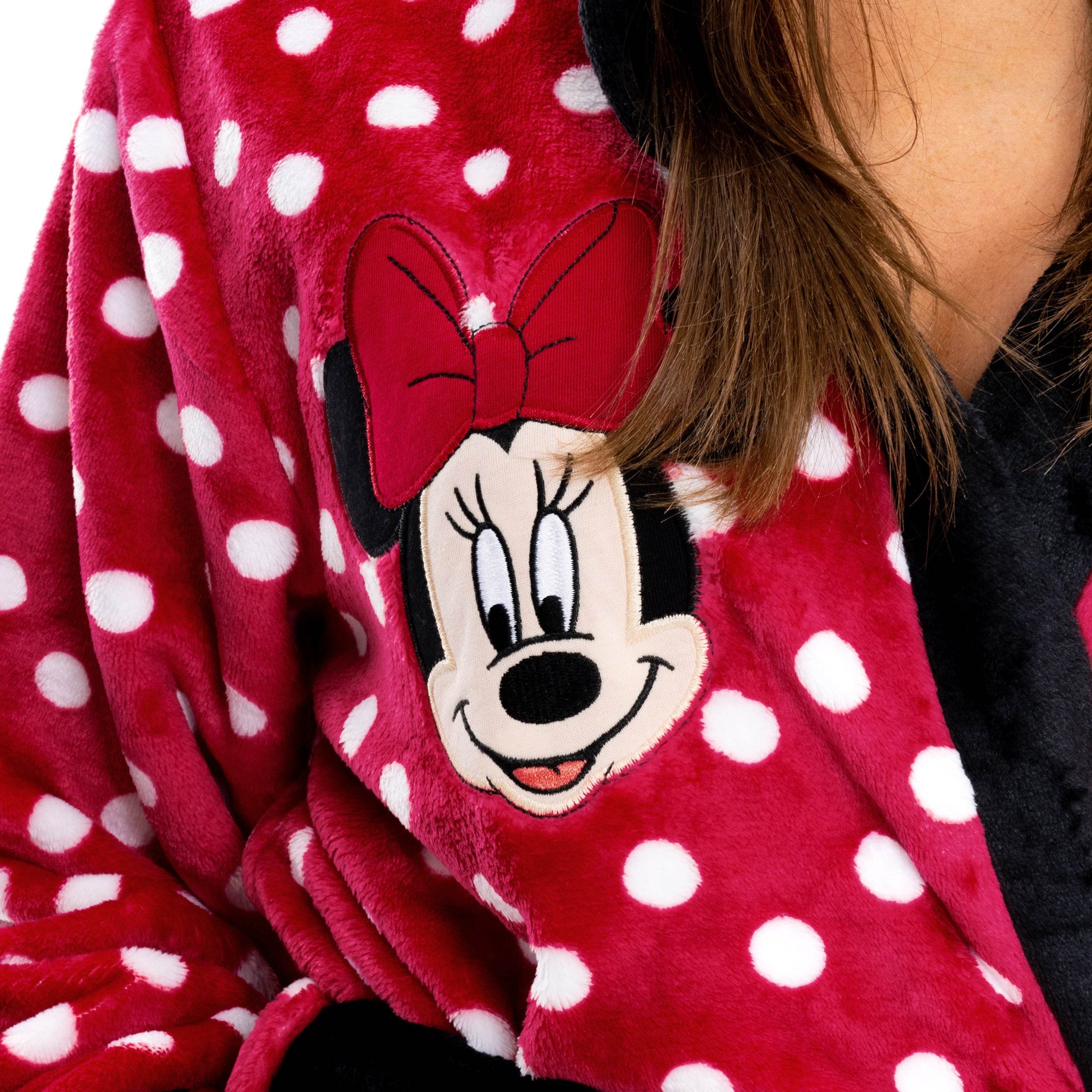 Womens Minnie Mouse Dressing Gown - Image 4