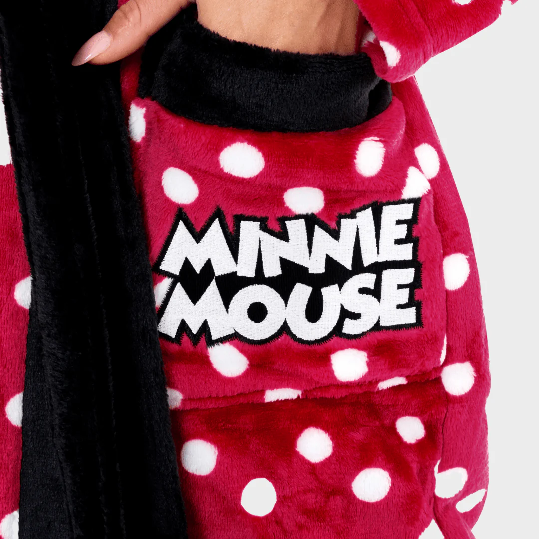 Womens Minnie Mouse Dressing Gown - Image 5